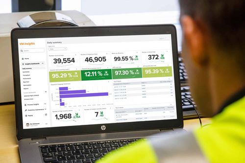 Asset management software - VIA - VANDERLANDE - operations management / control / for airport