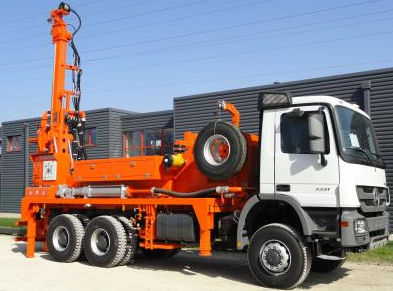Multifunction drilling rig - S1100CM - Stenuick International - truck-mounted / rotary / hydraulic