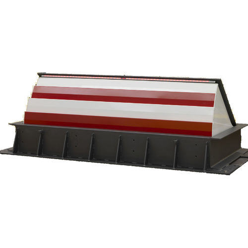 Road blocker retractable bollard - RB500 - PILOMAT - automatic / hydraulic