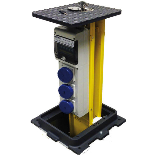 Retractable power pedestal B3020 60 PILOMAT
