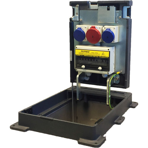 Retractable power pedestal - LONDON 6040 - PILOMAT