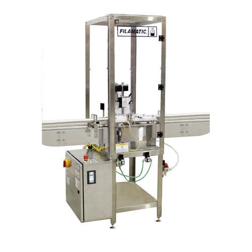 Pneumatic capping machine - CT100/CT200 - Filamatic - multi-head / fully-automatic / stand-alone