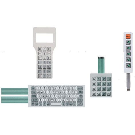 Panel-mount keyboard - Richard Wöhr - with mechanical keys / membrane / standard