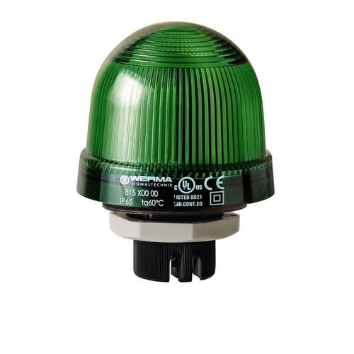 Steady beacon - 815.100.00 - WERMA - LED / 230VAC / 12VAC