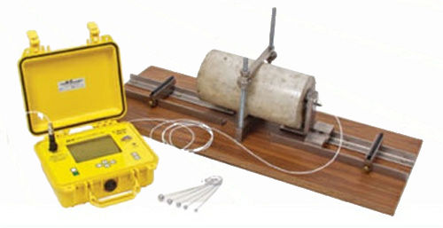 Resonant frequency tester - E-Meter MK II™ - James Instruments - fresh concrete