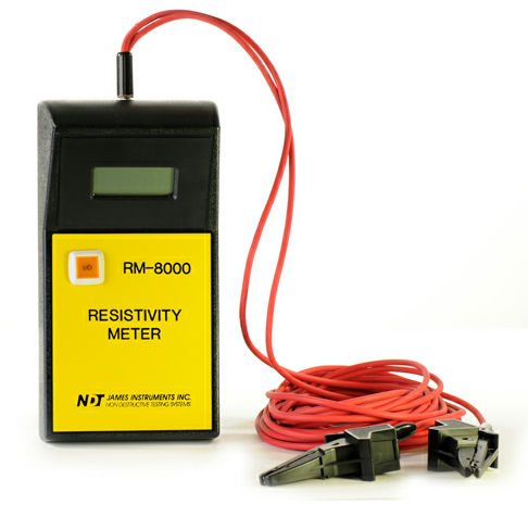 Concrete resistivity measuring instrument - Ohmcorr™ - James Instruments - portable