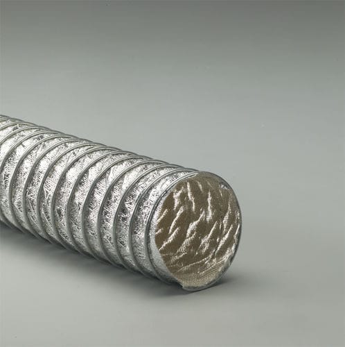 Exhaust gas hose - Flex-Lok® 1050 - Flexaust - fiberglass / heat-resistant / aluminum-coated
