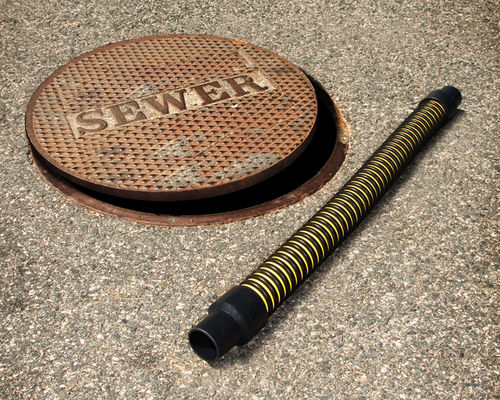 Exhaust gas hose - Tiger Tail® - Flexaust - polymer / copolymer / industrial