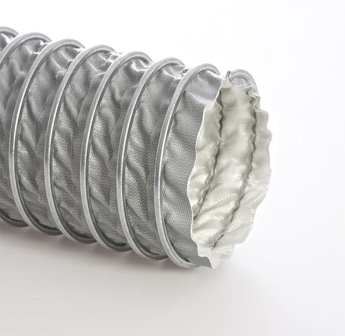 Exhaust gas hose - Flex-Lok® 600 - Flexaust - fabric / silicone / fiberglass