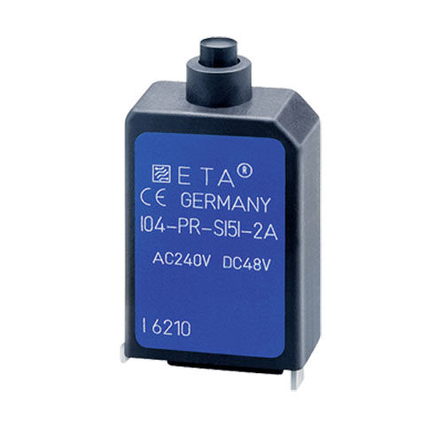 Thermal circuit breaker - 104-PR series - E-T-A - manual reset / single-pole