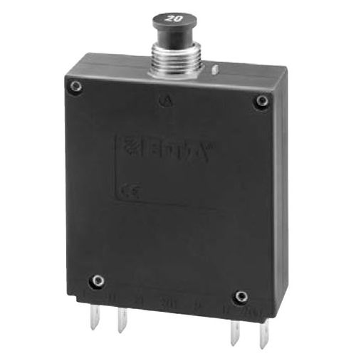 Hydraulic-magnetic circuit breaker - 8340-G2 series - E-T-A - 3-pole / manual reset