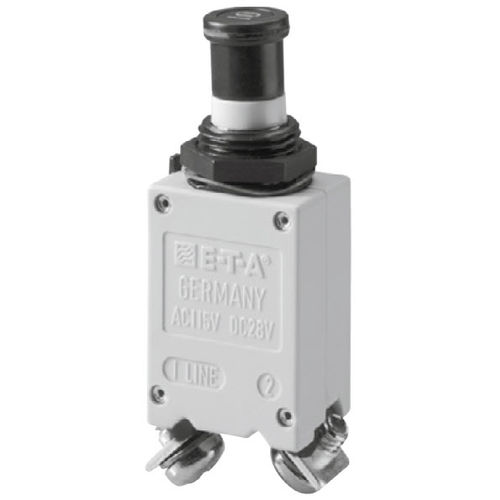 Thermal circuit breaker - 483 series - E-T-A - manual reset / single-pole / miniature
