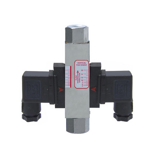 Piston flow switch - IF2E series - ELETTROTEC s.r.l. - for liquids / brass / vertical