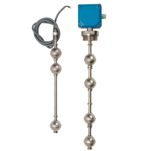 Magnetic float level switch - LM3 GSIA  - ELETTROTEC s.r.l. - for liquids / stainless steel / threaded