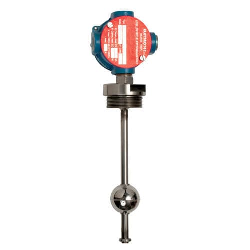 Float level sensor - SL2 TIA…CVS3 EP - ELETTROTEC s.r.l. - for liquids / 4-20 mA / stainless steel