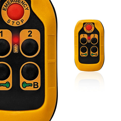 Radio control - SAGA V6-4 - NUOVA CEVA Automation - with buttons / industrial / for trucks