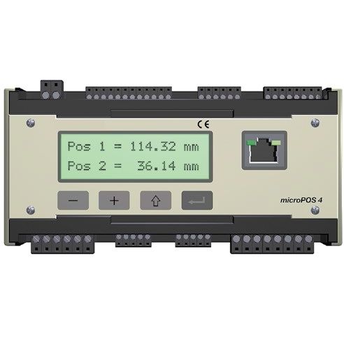 Hydraulic servo-control - MicroPOS-4 - Vishay Nobel Transducers