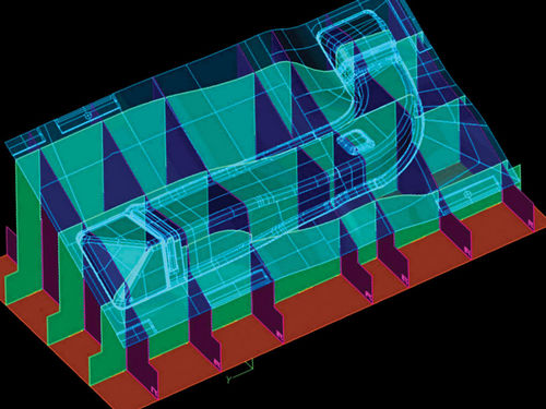 CAM software - TEBIS - for 2 to 5-axis laser cutting