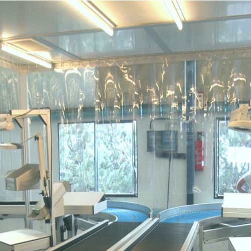 Clean room strip door - Schilling Engineering GmbH