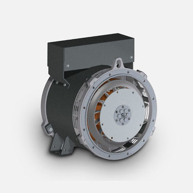 Single-phase alternator - NPE32  - Mecc Alte - brushless / 4-pole / industrial