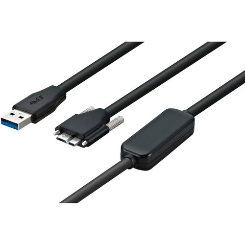 Electrical data cable - CA-USB30-AmB-BLS series - The Imaging Source Europe GmbH - USB / industrial