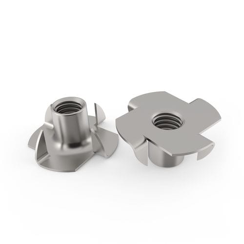 Threaded insert - GN series - Specialinsert s.r.l. - press-in / zinc-plated steel / round