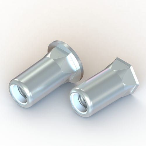 Deformation insert - ETC/A series - Specialinsert s.r.l. - threaded / steel / neoprene®