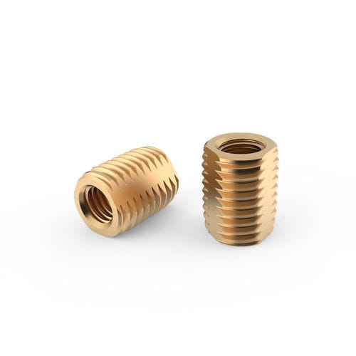 Self-tapping insert - 305 series - Specialinsert s.r.l. - threaded / brass / round