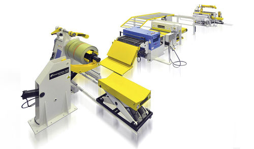 Metal strip slitting line - EKICONTROL, SL - sheet metal
