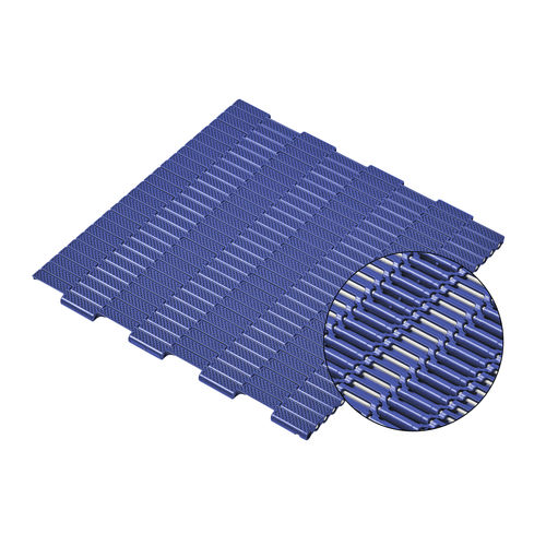 Modular conveyor belt - M series - Habasit - plastic / for the food industry / industrial