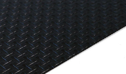 Flush grid conveyor belt - XVT-2347 - Habasit - polyester / TPU / black