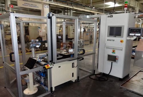 Automatic balancing machine - AVS. 2 - Labortech s.r.o. - vertical / dynamic / for turbine wheels