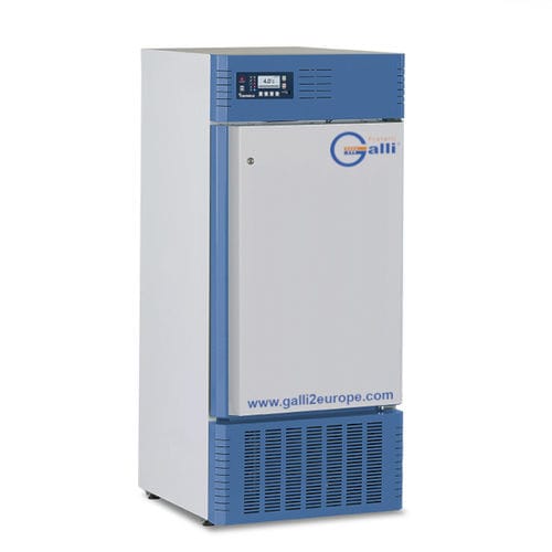 Vertical freezer - GFREEZY-300 - F.LLI GALLI G. & P. - laboratory / stainless steel / for pharmaceutical applications
