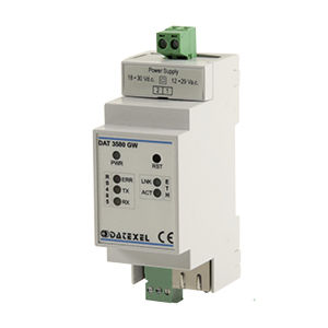 Communication gateway - DAT3580GW - DATEXEL SRL - industrial / Ethernet / Modbus