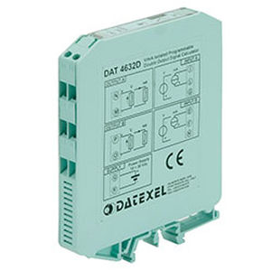Voltage/current converter - DAT4632-D - DATEXEL SRL - current loop / DIN rail / industrial