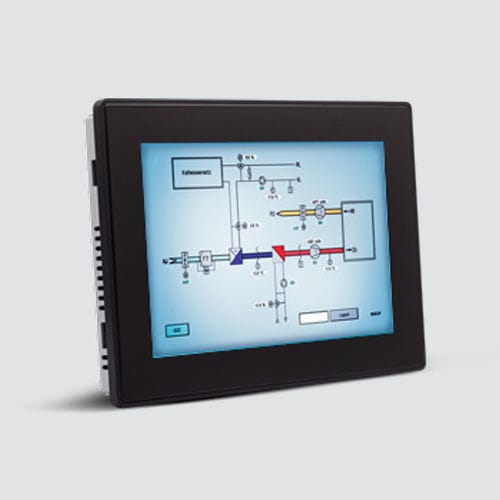 TFT LCD Web panel - PCD7.D5xxRF - Saia Burgess Controls ( SBC ) - LED backlight / resistive touch screen / 4.3"