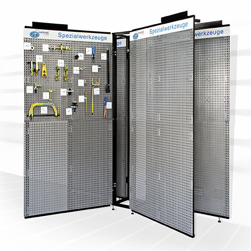 Storage cabinet - WW-TSS-WFRB-2000 - Werner Weitner GmbH - floor-mounted / wing frame / for tools