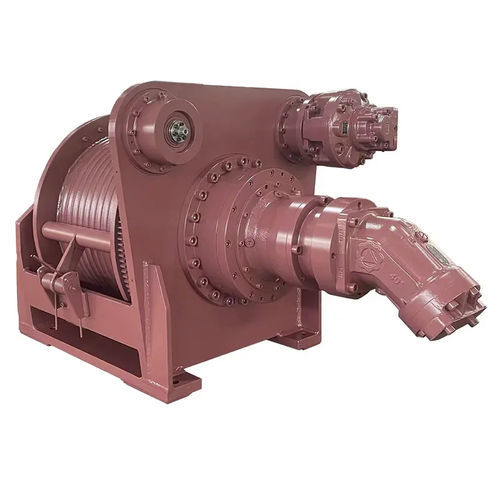 Hydraulic winch - INI HYDRAULIC CO.,LTD - wire rope / lifting / with brake