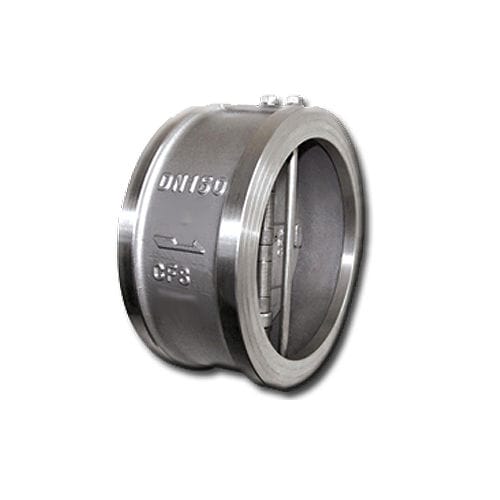 Swing check valve - 240 series - Valtorc - wafer / stainless steel / spring