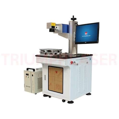 UV laser marking machine - Shenzhen triumph industrial co.,ltd - metal / glass