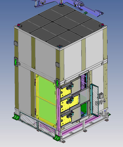 Water cooling system - ELMETHERM - tubular / adjustable