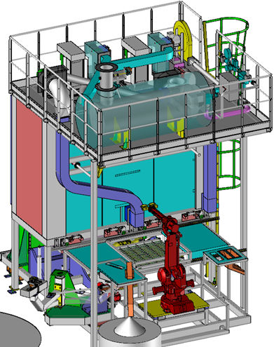 Chamber oven - ELMETHERM - polymerization / drying / curing