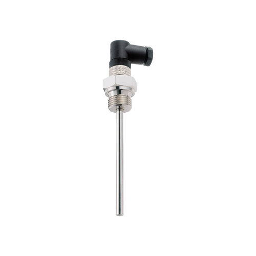 Resistance temperature sensor - W08 - SIKA - threaded / 2-wire / M12 connector