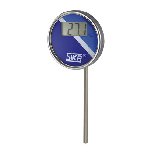 Probe thermometer - LCK series - SIKA - with LCD display / °C / rugged