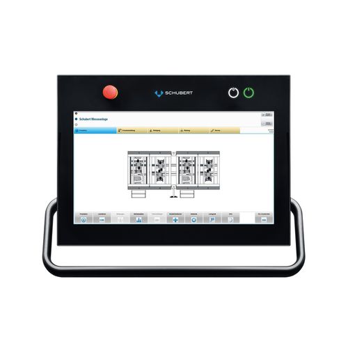 HMI terminal with touch screen - Gerhard Schubert GmbH - for integration / color LCD / machine