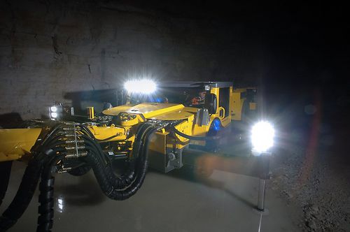 Tunnel jumbo drilling rig - Boomer S1 L - Epiroc