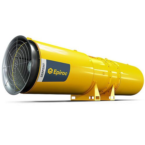 High-pressure fan - AVH series - Epiroc - axial / ventilation / DC