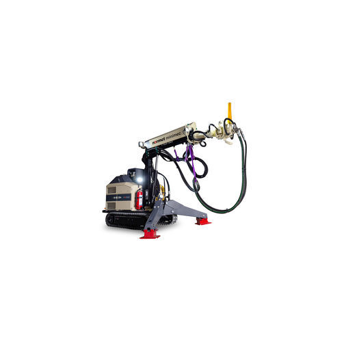 Concrete spraying machine - MINIMEC - Normet - diesel engine / hydraulic
