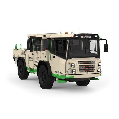 Underground mining vehicle - VARIOMEC XS 035 CREW SD - Normet - for tunneling / electric