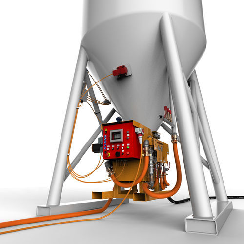 Concrete spraying machine - ALIVA 201 - Normet - pneumatic / compact / automatic